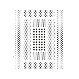 Generic Lace Stripes Cross Pattern Lines Spots Nail Sticker R238 Black Nail Wraps Art Stickers Manicure Supplies for Women for Home Nails Full Long Lasting Easy Apply and Remove