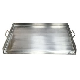 Heavy Duty Stainless Steel 36"x 22" FLAP TOP GRIDDLE Grill over triple burner