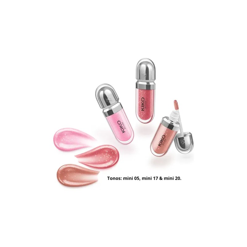 Kiko Milano Gloss Mini Set De 3 Piezas Glossy Lip