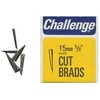 BRADS BLUED, 15MM (40G), External Length 15mm, Nail Material Steel,
