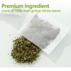 Premium 40 Ginkgo Biloba Tea Bags, Made with 100% Natural