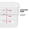 Cambro FreshPro 6Qt Food Storage Container in Clear for Industrial