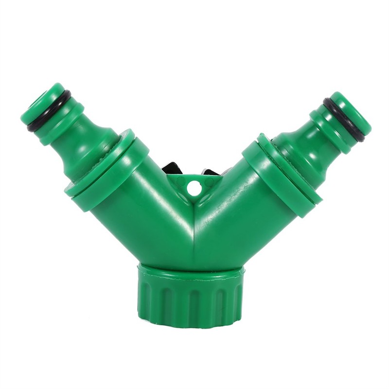 2 Way Hose Splitter Y Hose Connector Drip Irrigation Hose