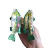 Funny Green Fish Claw Clip,Novelty Acetate Claw Clip for Women,Fashion
