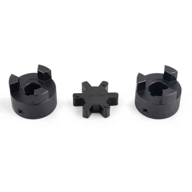 1/2" to 7/8" L095 3-Piece L-Jaw Coupling Set & Buna-N