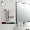 JQK Bathroom Hardware Towel Bar Set, 5-Piece Bath Accessories Set
