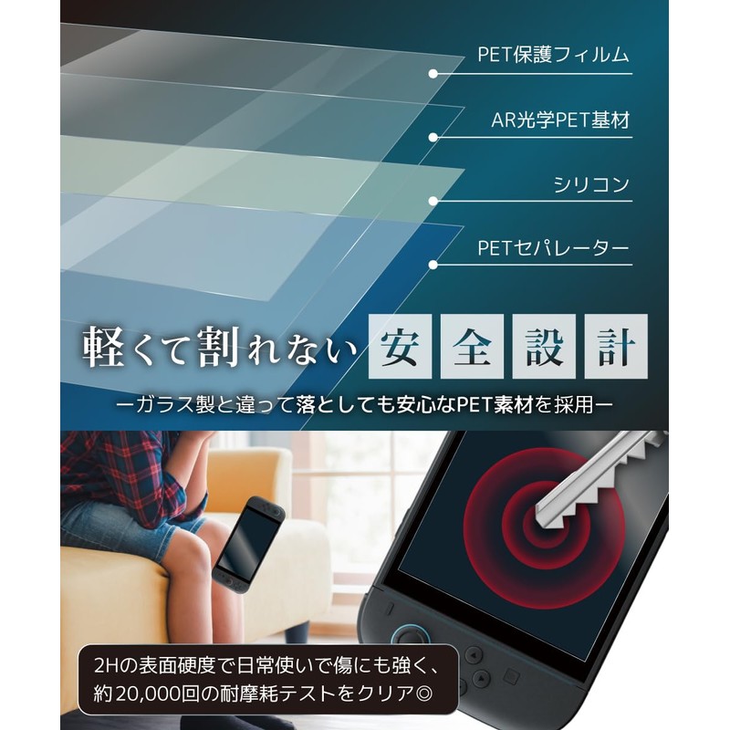 LOE Galaxy Z Fold 7 Protective Film, AR Anti-Reflection, Fingerprint