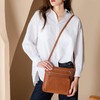 befen Soft Real Leather Crossbody Bags for Women Cross Body