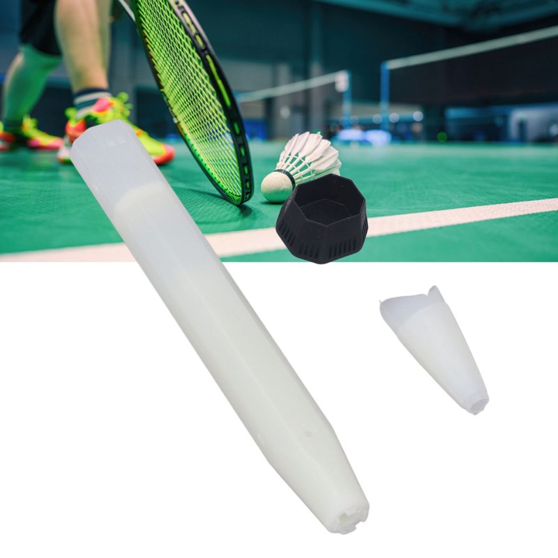 Removable Badminton Bat Handle Nylon Fiber Racket Floating Shockproof Grip