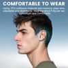 Open-Ear Bone Conduction Headphones, Bluetooth 5.3 Wireless Earbuds IPX4 Waterproof,
