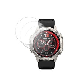 UYRUREL Screen Protector for KOSPET Tank T3 Ultra 2 Smart Watch, High-definition Scratch Resistant Tempered Glass flim,HD Clear,Bubble Free with Easy Installation Kit,3 Pack.