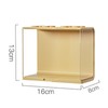 Doll Display Case ABS Transparent Stackable Clear Display Box Toy