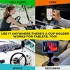 TooToo 2in1 Universal Car Cup Holder Bottle Coffee Stand Cradle