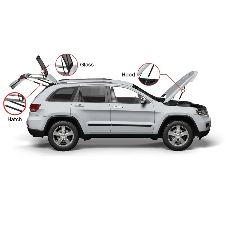 23.17 Inch 2Pcs Front Hood Struts Lift Supports Compatible With