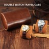 FACAICAI Watch Roll Travel Case for Men and Women- 2
