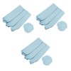 Ciieeo 3 Sets Ceiling Fan Blade Covers Ceiling Fan Washable