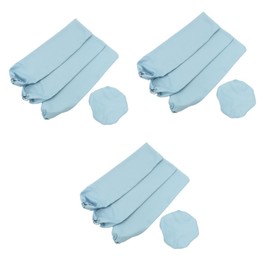 Ciieeo 3 Sets Ceiling Fan Blade Covers Ceiling Fan Washable Cover Ceiling Fan Reusable Cover Full-Protective for Ceiling Fans