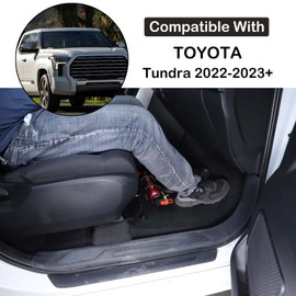 Aunginsy Under Seat Quick Release Roll Bar Fire Extinguisher Mount Bracket Compatible with Toyota Tundra 2022 2023 2024 Car Adjustable Fire Extinguisher Bottle Tie Bracket Billet Aluminum Accessories