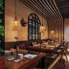 Battery Operated Chandelier with Remote, Outdoor Battery Hanging Pendant Light