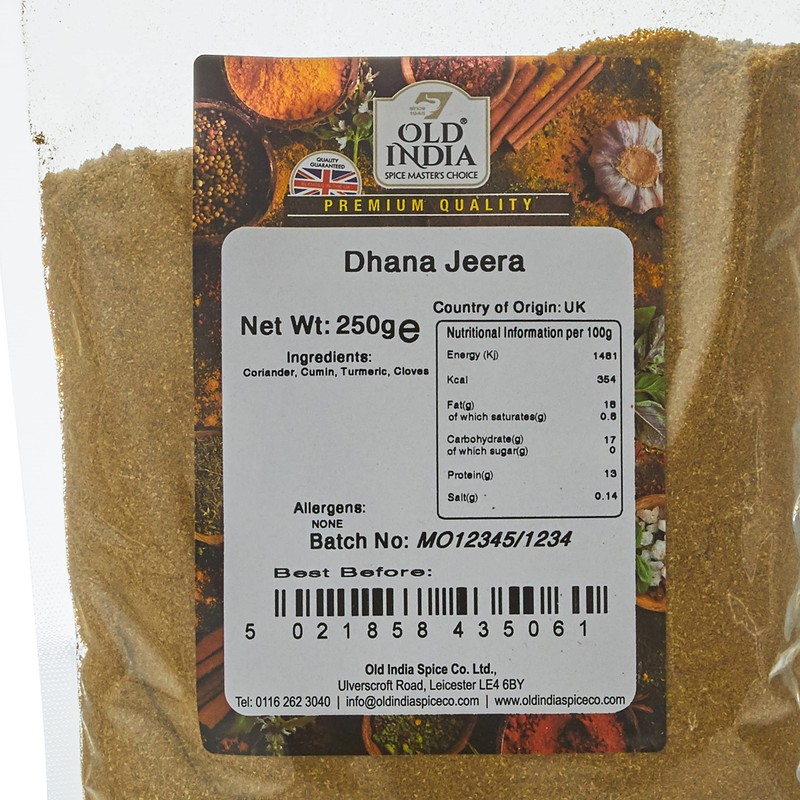Old India Dhana Jeera 250g