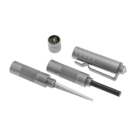 SE 5-IN-1 Compact Gunmetal Metallic Survival Tool - KSP31-5MT