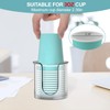 BYAWAY Bathroom Cup Dispenser,Small Disposable Paper Cup Holder,Compact Mouthwash Cups