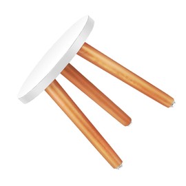 VICASKY Wooden Flowerpot Pedestal Stand Decorative Plant Display Stool for Durable Stylish Antique Shelf for Decor