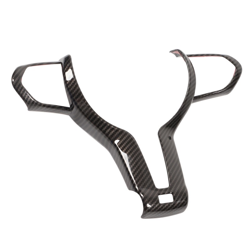 Steering Wheel Trim Carbon Fiber Color ABS Replacement for M2