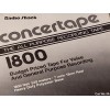 RadioShack Concertape 7" Reel to Reel / 44-1018, 1800ft -