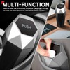DNA MOTORING Mini Car Auto Trash Can with Removable Lid,