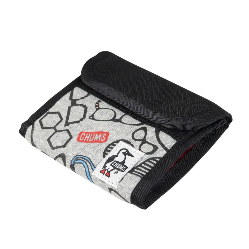 [チャムス] Trifold Wallet Sweat Nylon メンズ CH60-3612 Glasses