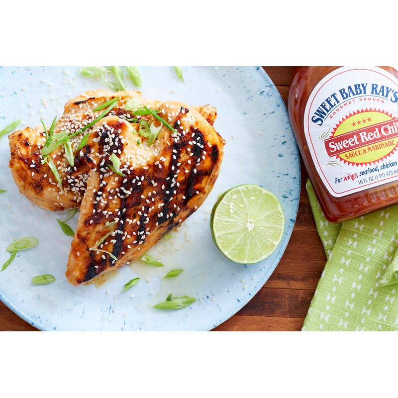 Sweet Baby Ray's, Wing Sauce & Glaze, Sweet Red Chili,