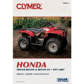 Clymer Repair Manuals for Honda TRX 250 RECON ES 2016-2018
