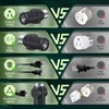(2 Packs) Light Socket Outlet Adapter, 3-in-1 Light Socket to