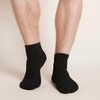 Boody Cushioned Ankle Socks, Black / 40-45