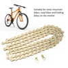 Bike Chain 116 Links 10 Speed Electroplating Rust Protection Mountain
