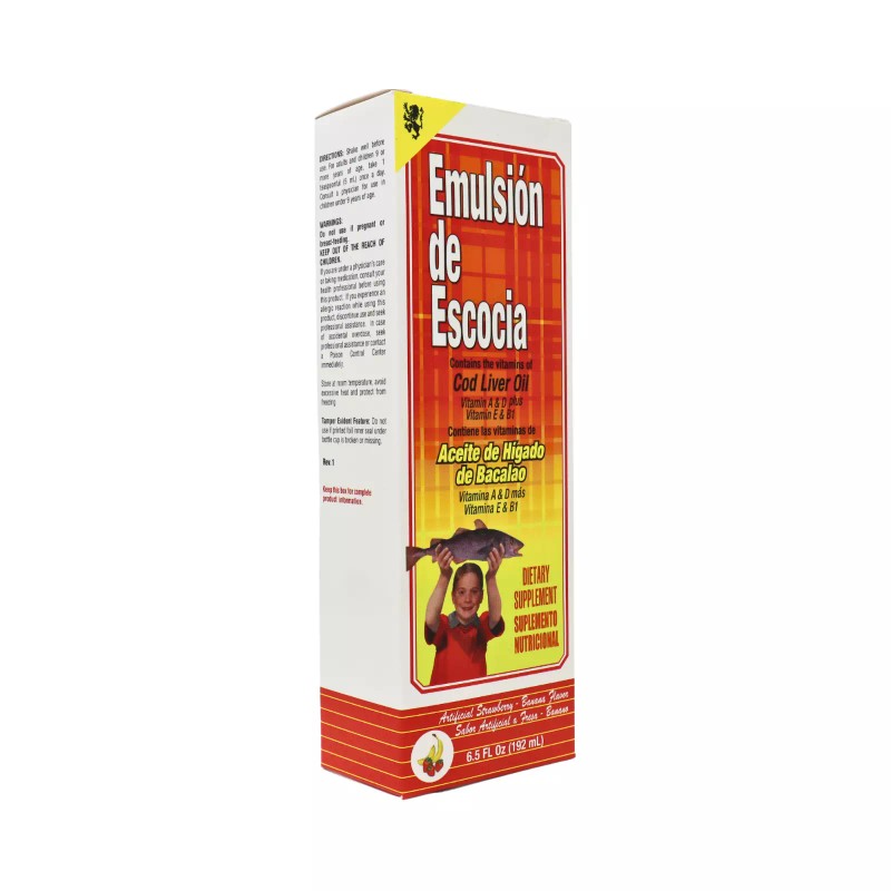Menper Emulsion De Escocia Cod Liver Oil & Vit A,