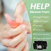2Pcs Thumb Splint with 2 Metal Bar