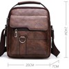 SonaGear Leather Messenger Bag for Men, Stylish Briefcase for work