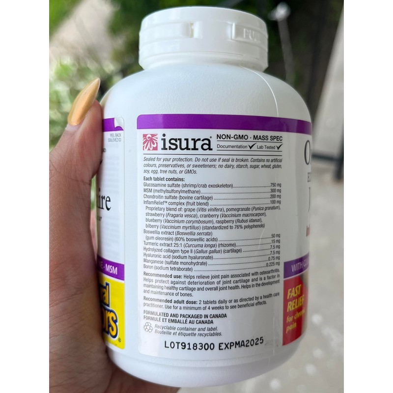 OSTEOMOVE EXTRA STRENGTH JOINT CARE - 120 CAPS