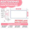 LXun Upgrade ADX72930461 Refrigerator Door Gasket Compatible with LG Refrigerator