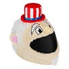 MotoLoot Uncle Sam Helmet Cover, Red/White/Blue, One Size Fits All,