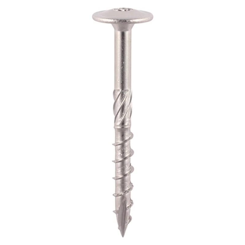 TIMCO Wafer Head A2 Stainless Steel Timber Screws - 8.0