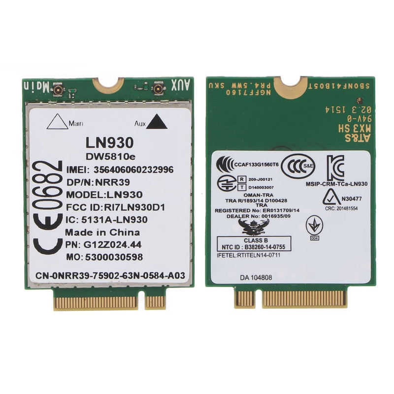 4G LTE Network Card For Dell Laptop High Speed Plug