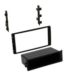 Single or Double Din Car Stereo Radio Install Dash Kit -Made for Nissan: 2015-2016 Juke, 2012-2016 NV, 2013-2016 Quest, 2012-2013 Rogue, 2013-2017 Versa, 2014-2017 Versa Note, 2014-2015 Xterra