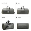 55L Carry On Garment Duffle Bag for Travel, Waterproof Convertible