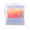 Senkary Set of 3 - Plastic Wallet Insert Credit Card