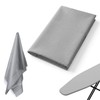 Silver Heat-Resistant Fabric, 59" X 1 Yard Pressing Cloth for