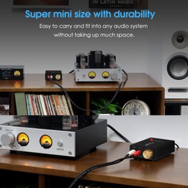Douk Audio L1-MiINI Stereo Line Level Booster Amplifier Audio Preamp 20dB Gain + Volume Control