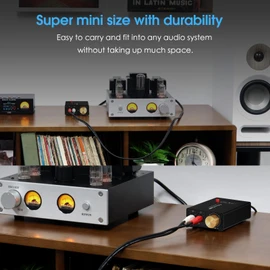 Douk Audio L1-MiINI Stereo Line Level Booster Amplifier Audio Preamp 20dB Gain + Volume Control